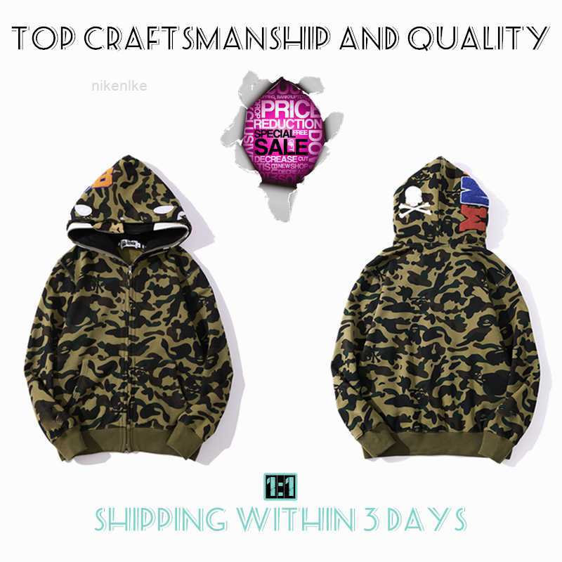 Top Craftsmanship Mens Hoodies Tiger Full Zip Jacket Designer Men Women Harajuku Stylist Shark Sweatshirt Fashion Co-branding Camouflage Double Hat Hoodyskhpc2, No.16
Top Craftsmanship Mens Hoodies Tiger Full Zip Jacket Designer Men Women Harajuku Stylist Shark Sweatshirt Fashion Co-branding Camouflage Double Hat Hoodyskhpc2, No.16
