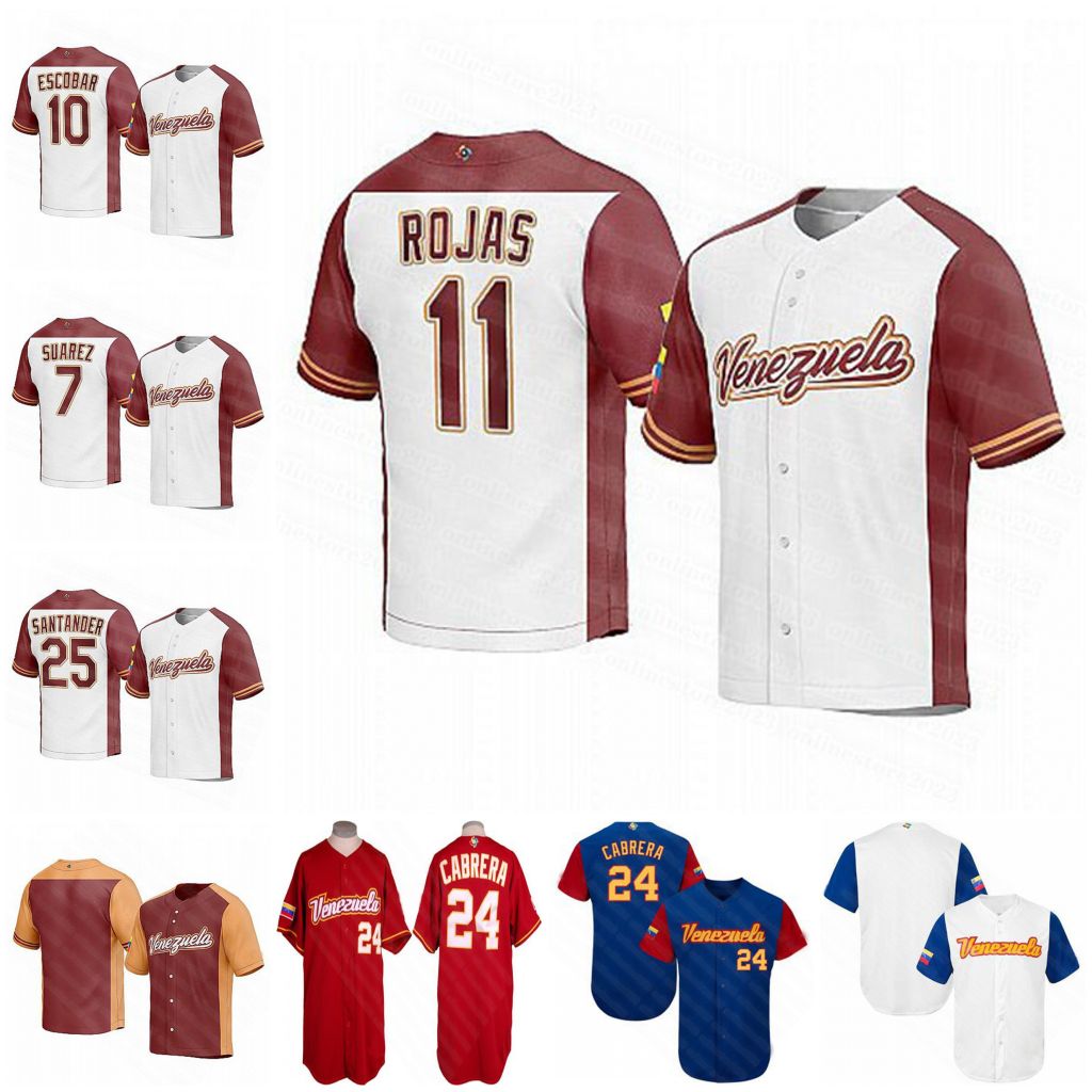 13 Ronald Acuna Jr 2023 WBC Venezuela Baseball Jersey Jose Altuve Miguel Rojas Gleyber Torres Ranger Suarez Jesus Luzardo Luis Garcia Edwin ESCOBAR Eduardo ESCOBAR, Men s-xxxl
13 Ronald Acuna Jr 2023 WBC Venezuela Baseball Jersey Jose Altuve Miguel Rojas Gleyber Torres Ranger Suarez Jesus Luzardo Luis Garcia Edwin ESCOBAR Eduardo ESCOBAR, Men s-xxxl