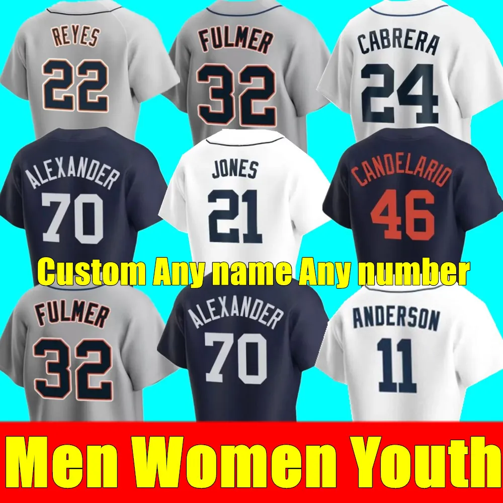 Custom Men Women Youth Baseball Jersey 28 JAVIER BAEZ 24 MIGUEL CABRERA DETROIT JONATHAN SCHOOP ROBBIE GROSSMAN TIGERS NIKO GOODRUM ERIC HAA, As shown in illustration
Custom Men Women Youth Baseball Jersey 28 JAVIER BAEZ 24 MIGUEL CABRERA DETROIT JONATHAN SCHOOP ROBBIE GROSSMAN TIGERS NIKO GOODRUM ERIC HAA, As shown in illustration