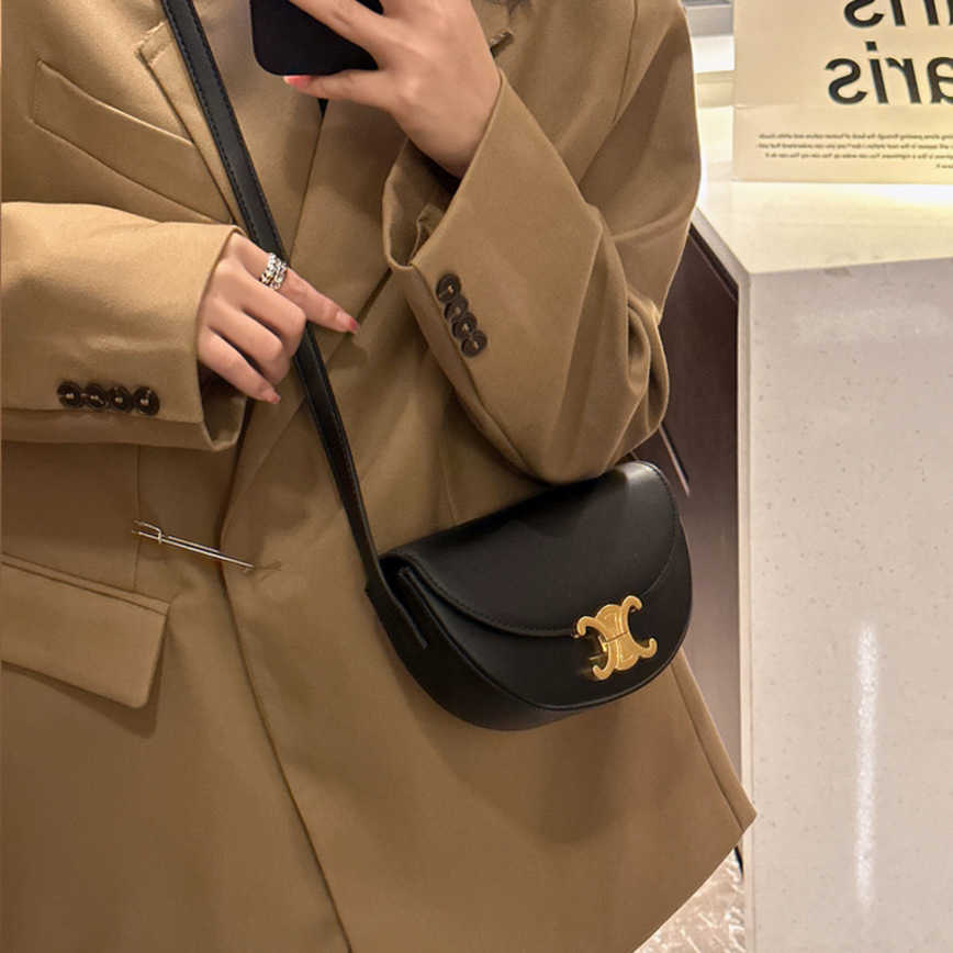 1pcs Bags For Women 49%off Round Women's Leather One Shoulder Crossbody Bag Messenger Handbags Female Fashion, Black
1pcs Bags For Women 49%off Round Women's Leather One Shoulder Crossbody Bag Messenger Handbags Female Fashion, Black