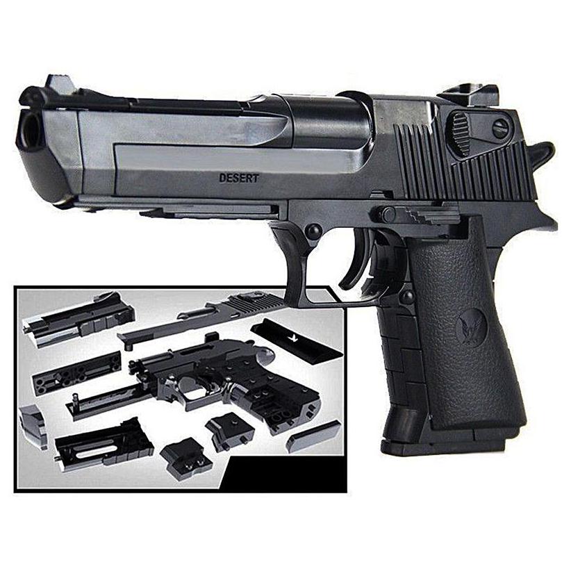 Children Toy Gun 1:1 Kids Assembling Building Block Bricks Pistol Educational Assembled Plastic Model For Birthday Gift
Children Toy Gun 1:1 Kids Assembling Building Block Bricks Pistol Educational Assembled Plastic Model For Birthday Gift