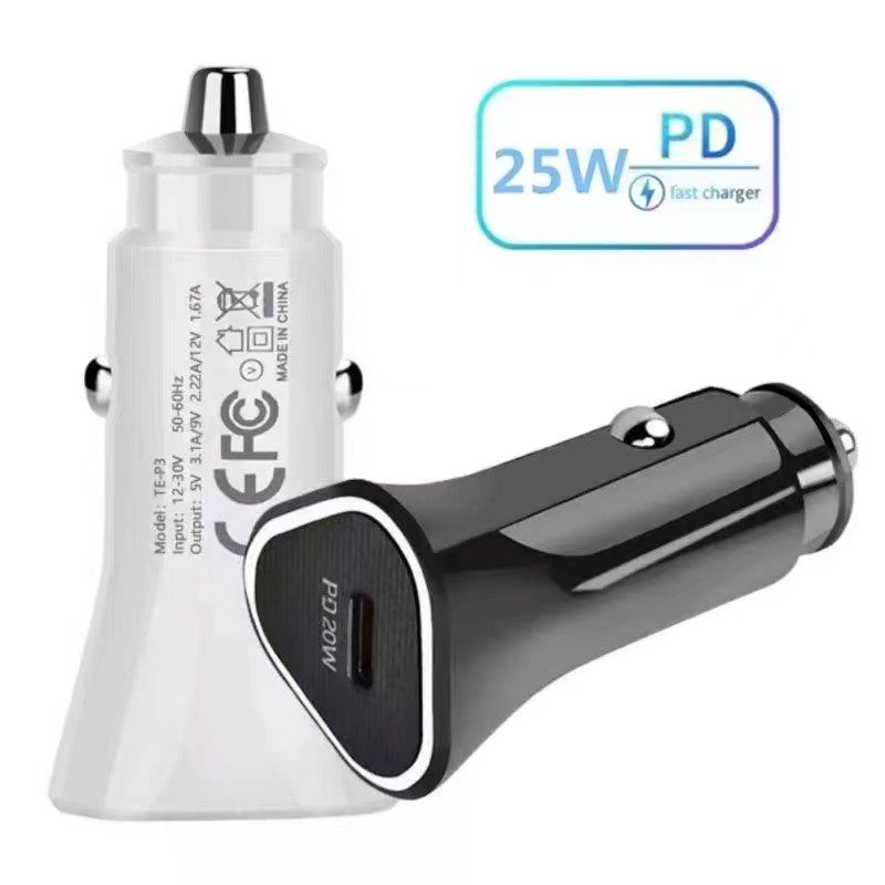 Car Charge Fast Quick Type C PD 25W 20W Auto car chargers For ipad iphone 7 8 x 11 12 13 samsung s7 s8 android phone With Retail Box Package
Car Charge Fast Quick Type C PD 25W 20W Auto car chargers For ipad iphone 7 8 x 11 12 13 samsung s7 s8 android phone With Retail Box Package