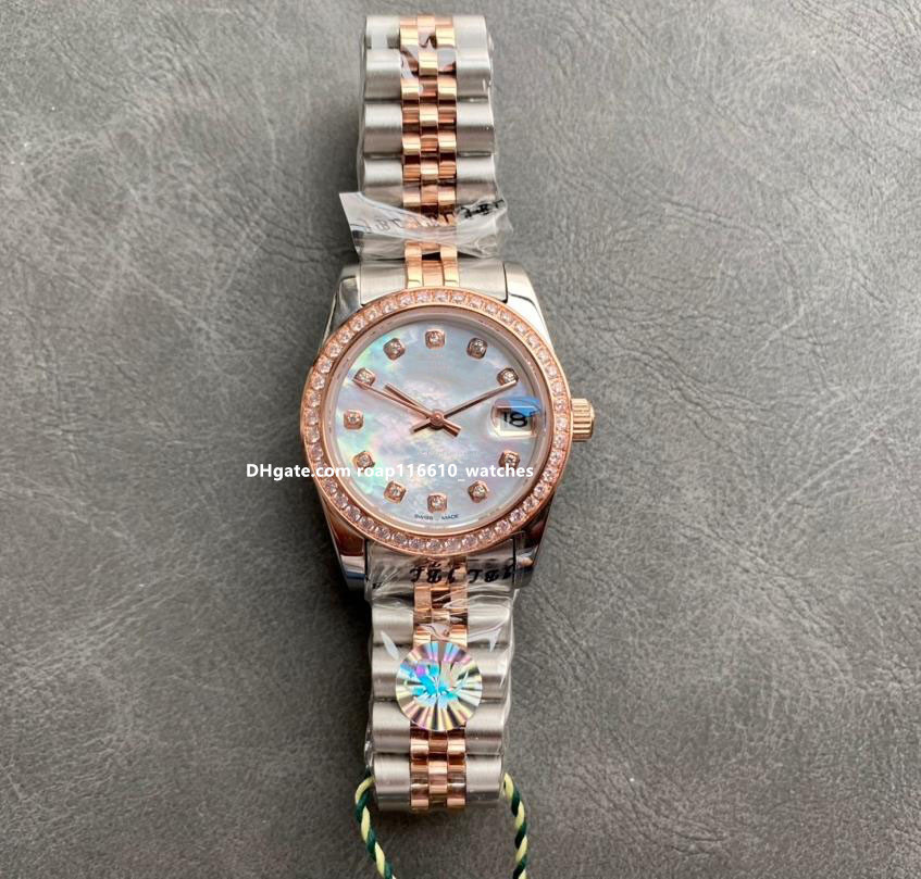 12-color shell pattern women's watch 316L fine steel strap diamond watch waterproof design men's fully automatic mechanical watch Montre 31mm de luxe watch women's gift, Tool
12-color shell pattern women's watch 316L fine steel strap diamond watch waterproof design men's fully automatic mechanical watch Montre 31mm de luxe watch women's gift, Tool