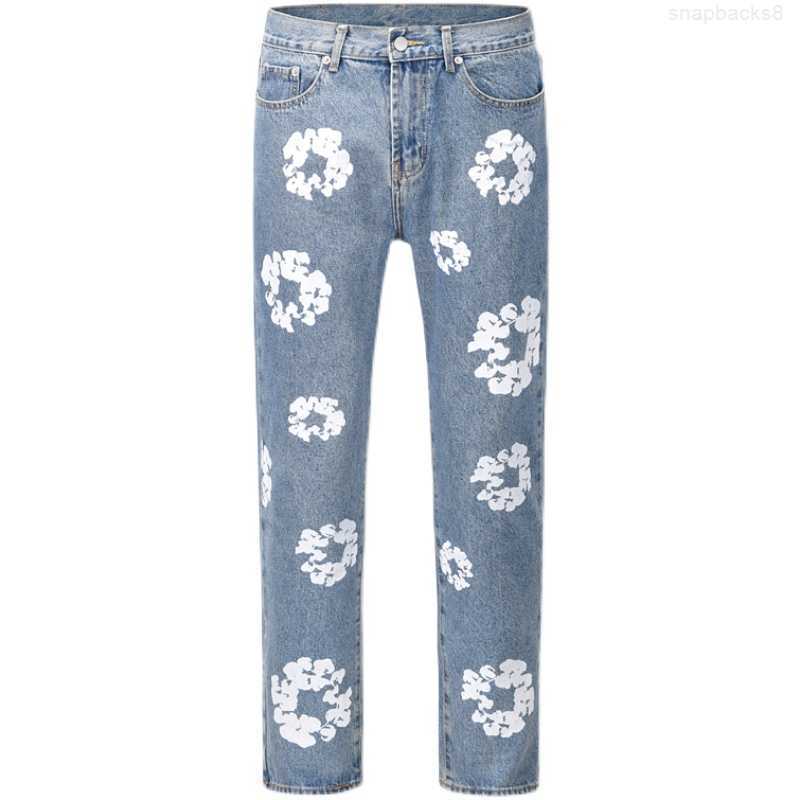 Men's Jeans High Street Denim Tears Style Kapok Washed Straight Jeans Men's Fashion Vintage Loose Pants JACD, White
Men's Jeans High Street Denim Tears Style Kapok Washed Straight Jeans Men's Fashion Vintage Loose Pants JACD, White