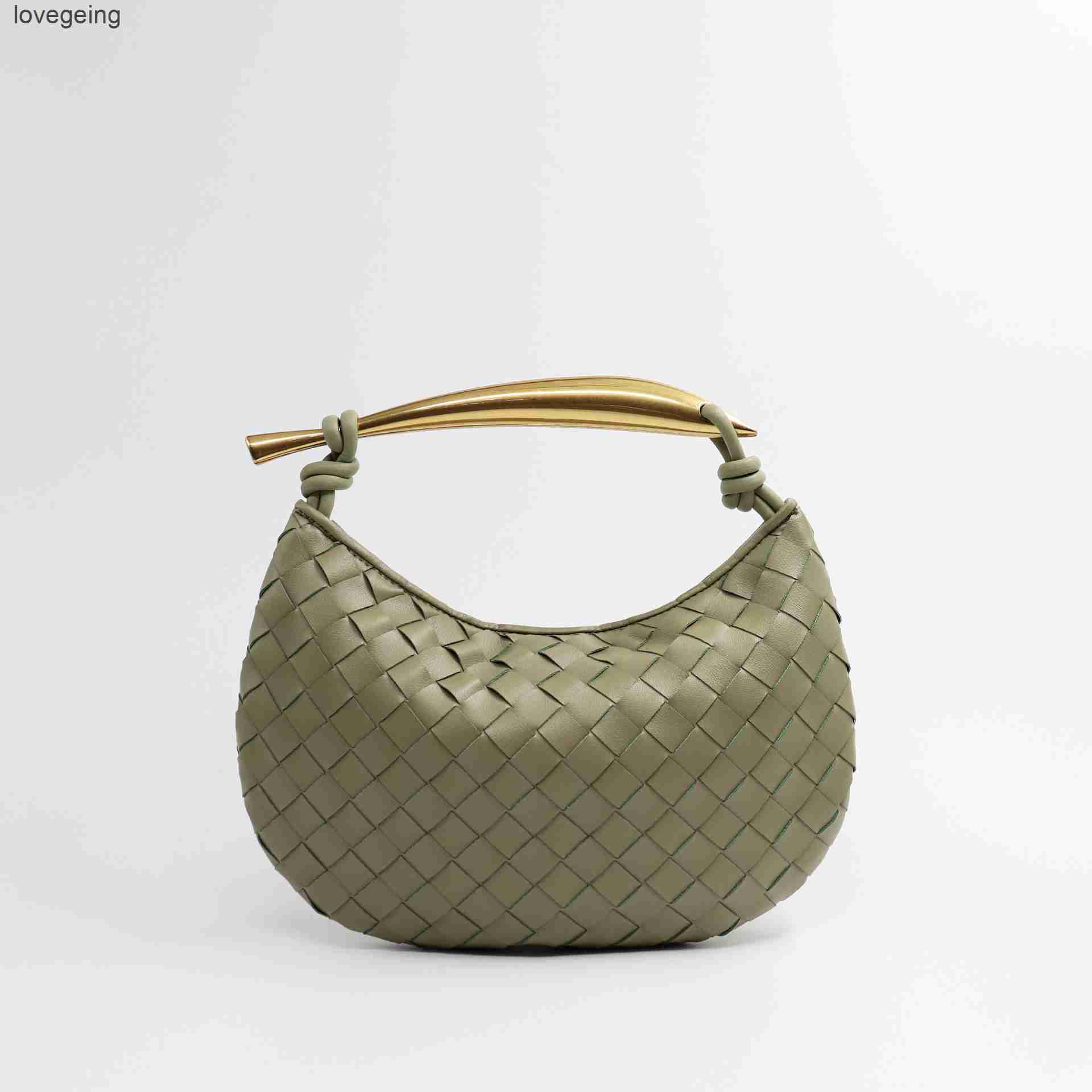 2023 Designer Solid Bag Bottegas Bags Large Woven Capacity Handbag Dumpling Venetas Metal Handle Sardine Casual for Women Bhz6, Wine red
2023 Designer Solid Bag Bottegas Bags Large Woven Capacity Handbag Dumpling Venetas Metal Handle Sardine Casual for Women Bhz6, Wine red