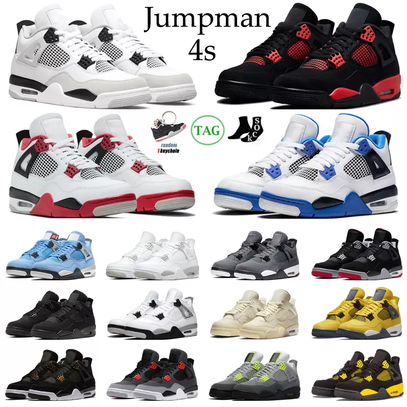 Newest Military Black 4s Basketball Shoes Men Women Jumpman 4 Red Thunder Black Cat Infrared Bred University Blue Royalty Mens Trainers, #19
Newest Military Black 4s Basketball Shoes Men Women Jumpman 4 Red Thunder Black Cat Infrared Bred University Blue Royalty Mens Trainers, #19