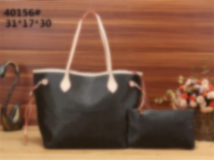Woman Shopping Bag Handbag Leather Purse Tote Fashion Shoulder Bags Flower CHECKERS Designer Womens Handbags Purses Totes Women