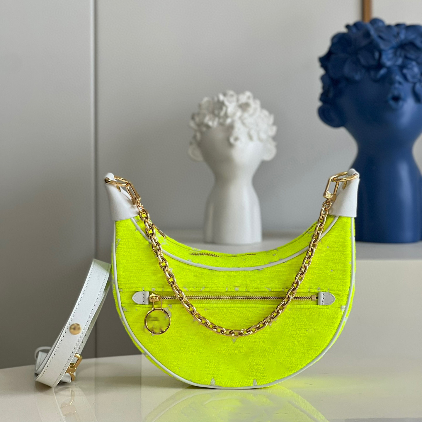 top Loop half-moon baguette Crossbody Designer Bag jacquard weave faded denim Chain show Women Tote Shoulder Bags
top Loop half-moon baguette Crossbody Designer Bag jacquard weave faded denim Chain show Women Tote Shoulder Bags