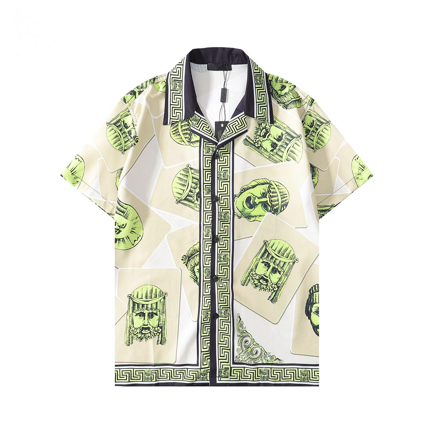New Designer Shirt Mens Button Up Shirts print bowling shirt Hawaii Floral Casual Shirts Men Slim Fit Short Sleeve Dress Hawaiian t-shirt, As picture show
New Designer Shirt Mens Button Up Shirts print bowling shirt Hawaii Floral Casual Shirts Men Slim Fit Short Sleeve Dress Hawaiian t-shirt, As picture show