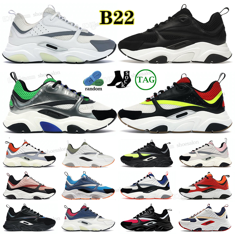 2023 Luxurys Designer B 22 Running Shoes For Men Women Leather Calfskin Reflective Black Low-Top Technical Mesh Vintage Chunky Casual Trainers, 25
2023 Luxurys Designer B 22 Running Shoes For Men Women Leather Calfskin Reflective Black Low-Top Technical Mesh Vintage Chunky Casual Trainers, 25