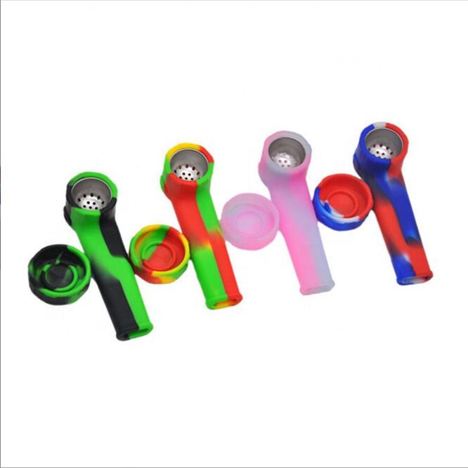 smoking Accessories Silicone printing small pipe environmentally friendly portable siliconepipe bong oil burner Household Sundries
smoking Accessories Silicone printing small pipe environmentally friendly portable siliconepipe bong oil burner Household Sundries