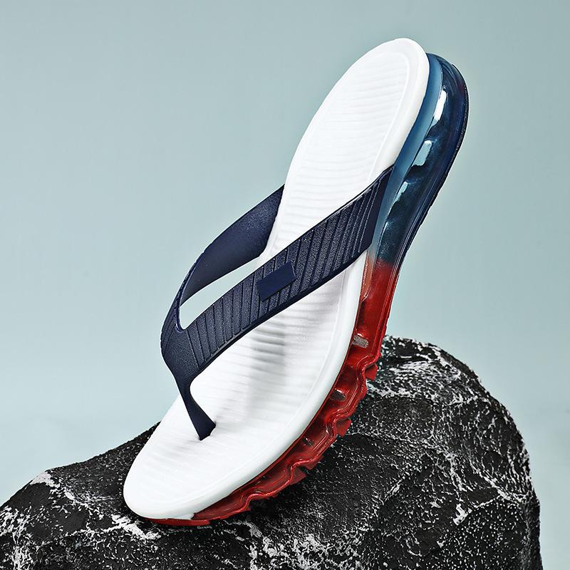 Slippers Chanclas Hombre High-Quality Full Palm Air Cushion Designer Sandals Flip Flops Man Home Casual Shoes Luxury ClapperSlippers, White and dark blue
Slippers Chanclas Hombre High-Quality Full Palm Air Cushion Designer Sandals Flip Flops Man Home Casual Shoes Luxury ClapperSlippers, White and dark blue