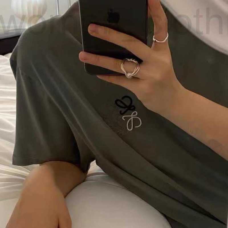 Women' T-Shirt Designer cotton embroidered round neck loose casual couple' short-sleeved T-shirt 3RH9, White4
Women' T-Shirt Designer cotton embroidered round neck loose casual couple' short-sleeved T-shirt 3RH9, White4