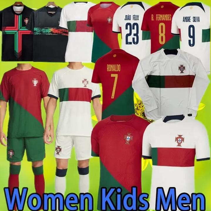 Portugal soccer jerseys 2022 MEN SET KIDS KIT WOMEN Player versoin PEPE JOAO FELIX 2023 football shirts B.FERNANDES BERNARDO R.SANCHES DIOGO, 2022 long sleeve
Portugal soccer jerseys 2022 MEN SET KIDS KIT WOMEN Player versoin PEPE JOAO FELIX 2023 football shirts B.FERNANDES BERNARDO R.SANCHES DIOGO, 2022 long sleeve