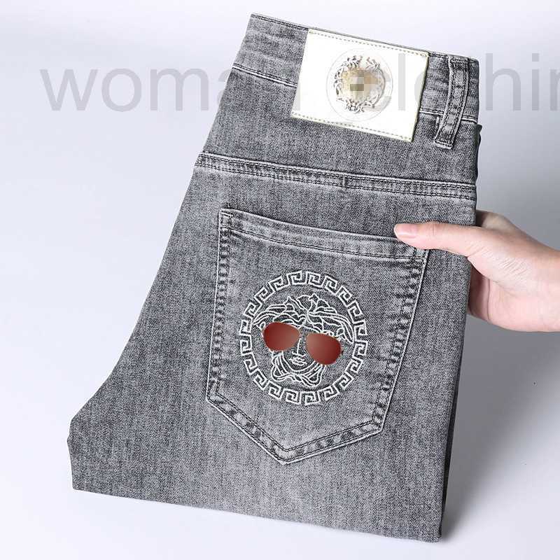 designer 2022 summer grey men's jeans Korean version leggings slim embroidered trousers CYUD, Gray
designer 2022 summer grey men's jeans Korean version leggings slim embroidered trousers CYUD, Gray