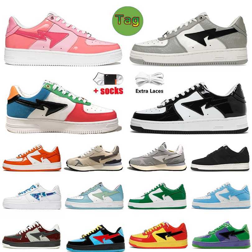 Designer Platform Bapesta Bapestas Casual Shoes For Women Mens jjjjound bapestars ape sk8 sta ABC Camo Pink Patent Black White Green Grey Blue Of Trainers Sneakers, C33 black white 36-45
Designer Platform Bapesta Bapestas Casual Shoes For Women Mens jjjjound bapestars ape sk8 sta ABC Camo Pink Patent Black White Green Grey Blue Of Trainers Sneakers, C33 black white 36-45