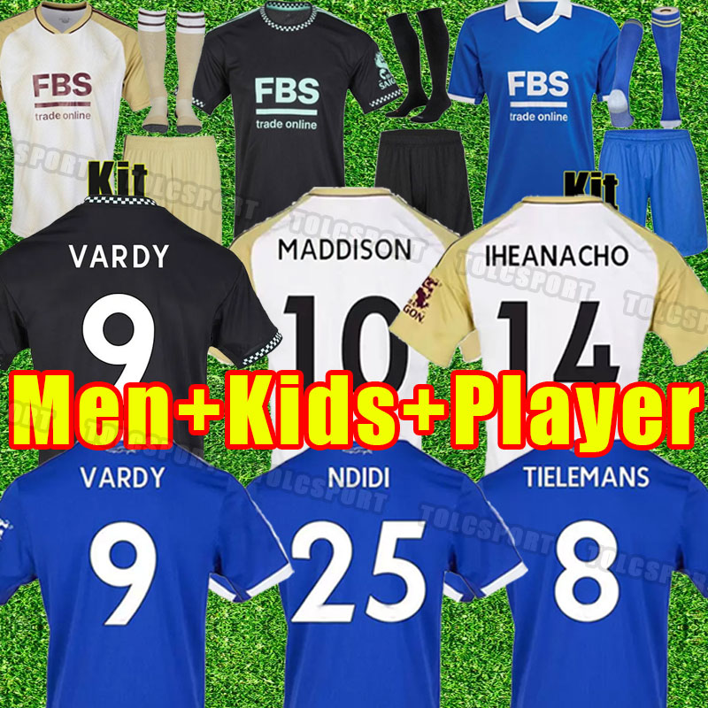 LEICESTER 22 23 soccer jerseyS 2022 2023 city VARDY MADDISON TIELEMANS NDIDI men kids kits socks full sets football shirt Fans player version LOOKMAN DAKA home away, Third+patch
LEICESTER 22 23 soccer jerseyS 2022 2023 city VARDY MADDISON TIELEMANS NDIDI men kids kits socks full sets football shirt Fans player version LOOKMAN DAKA home away, Third+patch