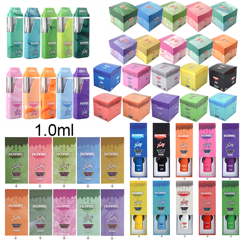 Packwoods Runtz 1.0ml E cigarettes Rechargeable Disposables Vapes Pens Marble Grain empty Pod 380mah Vape Pens 20flavors
Packwoods Runtz 1.0ml E cigarettes Rechargeable Disposables Vapes Pens Marble Grain empty Pod 380mah Vape Pens 20flavors
