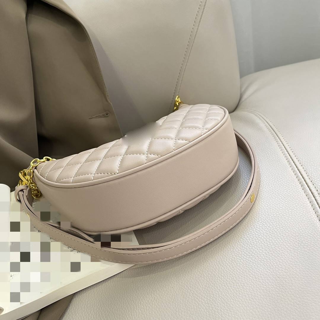 CHANEI Crescent Bag Crossbody Bag Shoulder Bag for Womens Purses and Handbags Removable Chain with Double Shoulder Back Zip Pocket White 25X21X6cm, Ivory
CHANEI Crescent Bag Crossbody Bag Shoulder Bag for Womens Purses and Handbags Removable Chain with Double Shoulder Back Zip Pocket White 25X21X6cm, Ivory