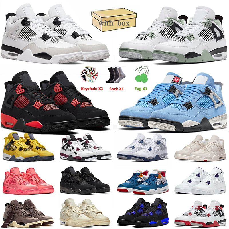 With Box 2023 Mens Basketball Shoes Top Jumpmans University Blue Red Thunder Military Black Cat 4 4s Seafoam Off Sail Canvas Ts Men Women dhgate Trainers Sneakers 36-47, B29 photon dust 40-47
With Box 2023 Mens Basketball Shoes Top Jumpmans University Blue Red Thunder Military Black Cat 4 4s Seafoam Off Sail Canvas Ts Men Women dhgate Trainers Sneakers 36-47, B29 photon dust 40-47