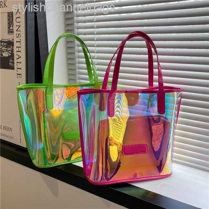 Shoulder Bags Transparent Shoulder Bags Large Capacity Laser Clear Son-Mother Travel Tote 2pcs/set Casual PVC Women Jelly Hand-bag 0224/23, Transparent black
Shoulder Bags Transparent Shoulder Bags Large Capacity Laser Clear Son-Mother Travel Tote 2pcs/set Casual PVC Women Jelly Hand-bag 0224/23, Transparent black