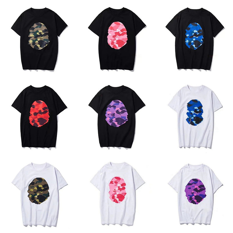Men T Shirt for Man Tee Mens Designer Tshirts Mens Shirts Womens Tops Crew Neck Short Sleeve Breathable Cotton Letter Fashion Woman Pink Clothing Oversize 20ss Hip Hop