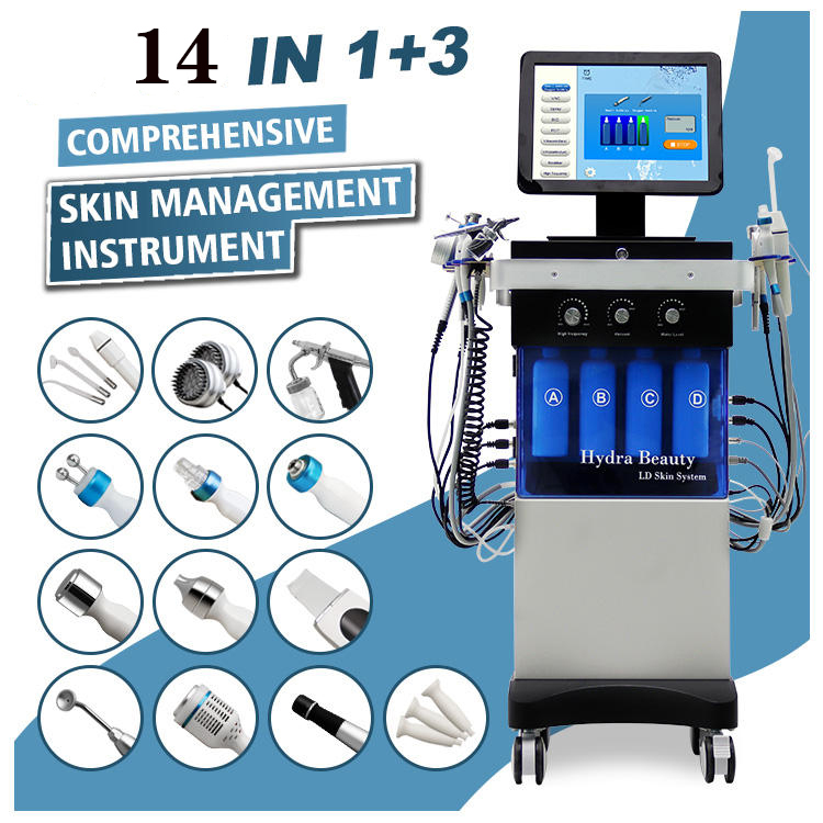 2023 FDA approved microdermabrasion hydra dermabrasion water cleaning skin care hydro equipped with 14 handles beauty machine
2023 FDA approved microdermabrasion hydra dermabrasion water cleaning skin care hydro equipped with 14 handles beauty machine