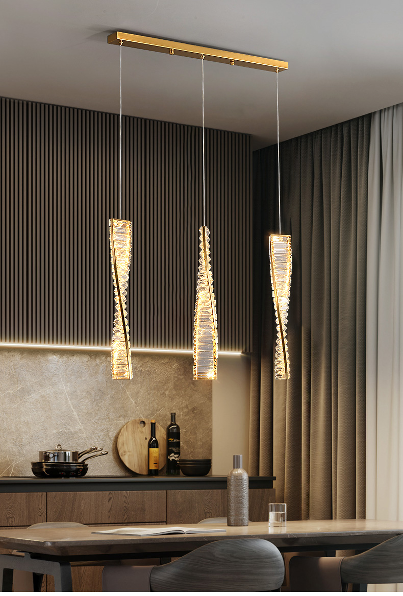 Luxury Restaurant Crystal Pendant Lights Hotel Bar Long Hanging Lamp Bedroom Living Room Decor Fixture Cafe LED Chandelier
Luxury Restaurant Crystal Pendant Lights Hotel Bar Long Hanging Lamp Bedroom Living Room Decor Fixture Cafe LED Chandelier