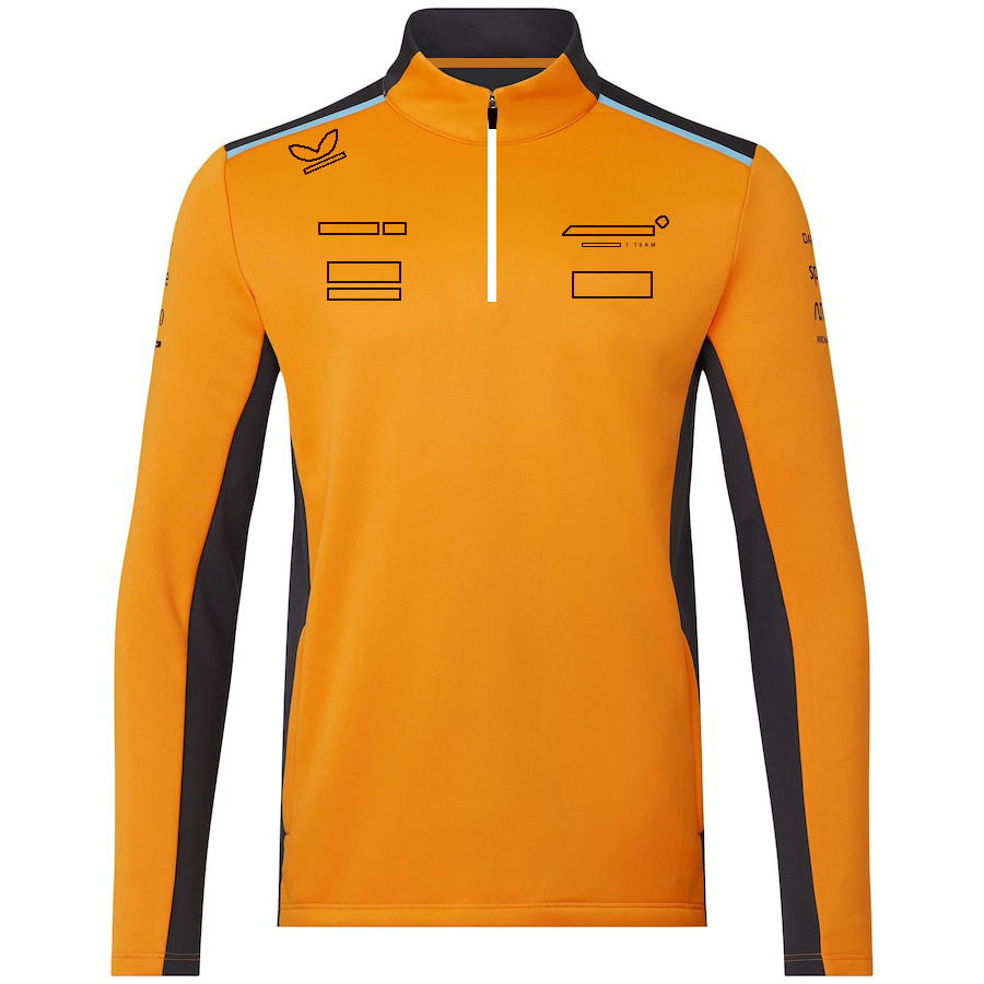 2023 New F1 Team Sweat Formula 1 Driver Yellow Hoodie Sweatshirt Spring Autumn Racing Fashion Men's Hoodies Plus Size Custom free shipping