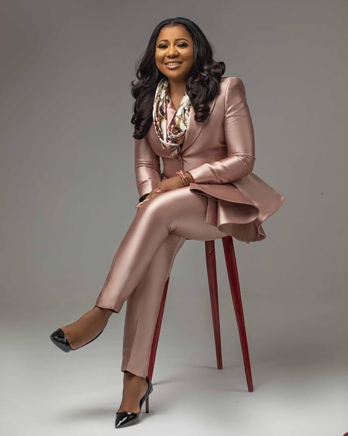 Plus Size Mother of the Bride Suits 2 Pieces Satin Slim Women Prom Formal Wear Tuxedos Blazer For Wedding