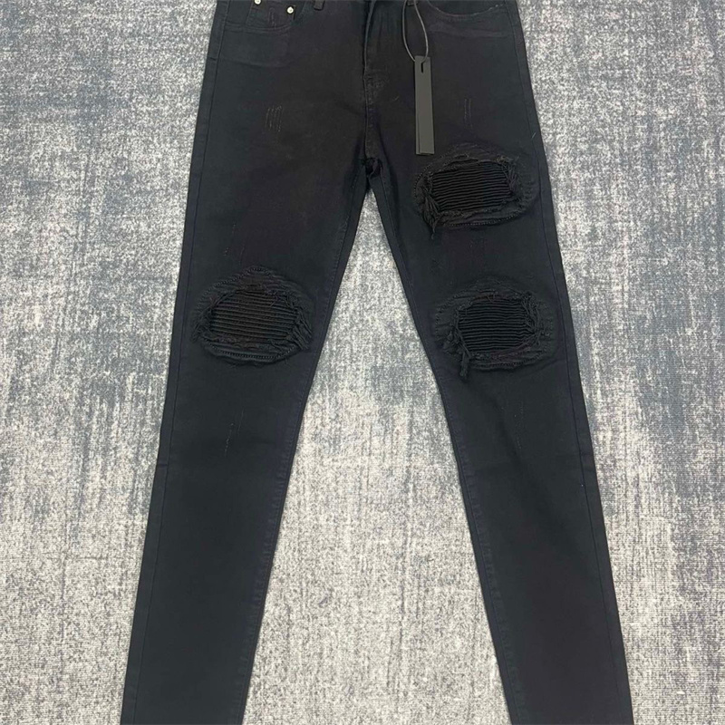 casual amirly Denim Jean Designer color Pant Man Men's ripped stretch slim jeans light color two denim AM small foot stretch, Black
casual amirly Denim Jean Designer color Pant Man Men's ripped stretch slim jeans light color two denim AM small foot stretch, Black