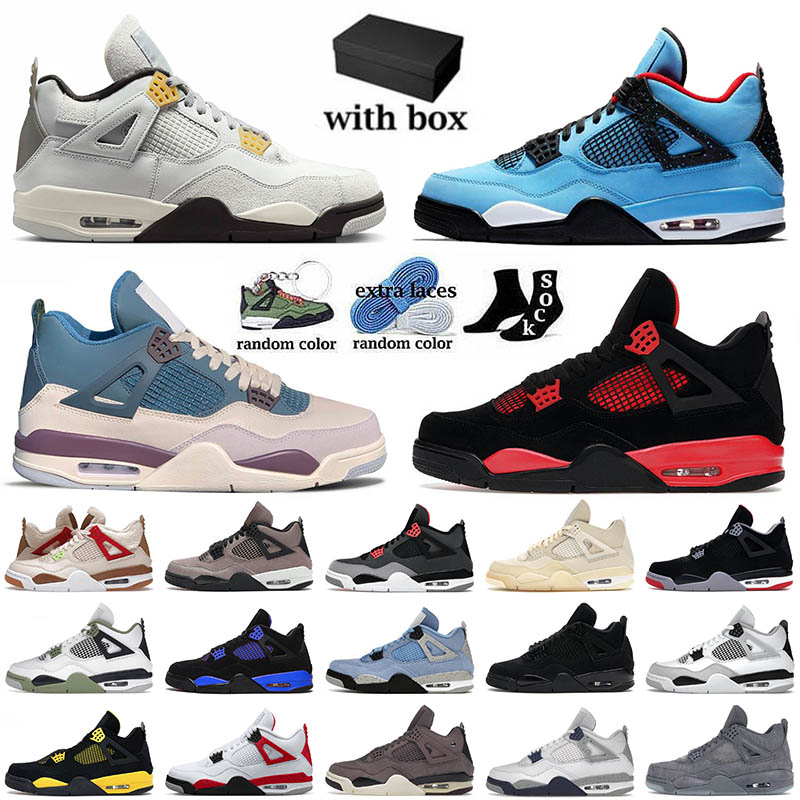 Retro 4 4s With Box Men Basketball Shoes Pokemones Snorlax Jumpman Red Thunder Travis Scotts Photon Dust Sail Seafoam Mens Women Sports Trainers 36-47, D21 lightning 40-47
Retro 4 4s With Box Men Basketball Shoes Pokemones Snorlax Jumpman Red Thunder Travis Scotts Photon Dust Sail Seafoam Mens Women Sports Trainers 36-47, D21 lightning 40-47