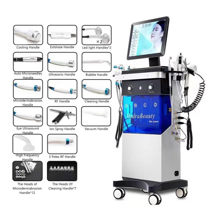 Health & Beauty KEXE 14 in1 Hydrafacial machine Diamond Peeling Microdermabrasion dermabrasion machine hydrafacials jet peel machine
Health & Beauty KEXE 14 in1 Hydrafacial machine Diamond Peeling Microdermabrasion dermabrasion machine hydrafacials jet peel machine