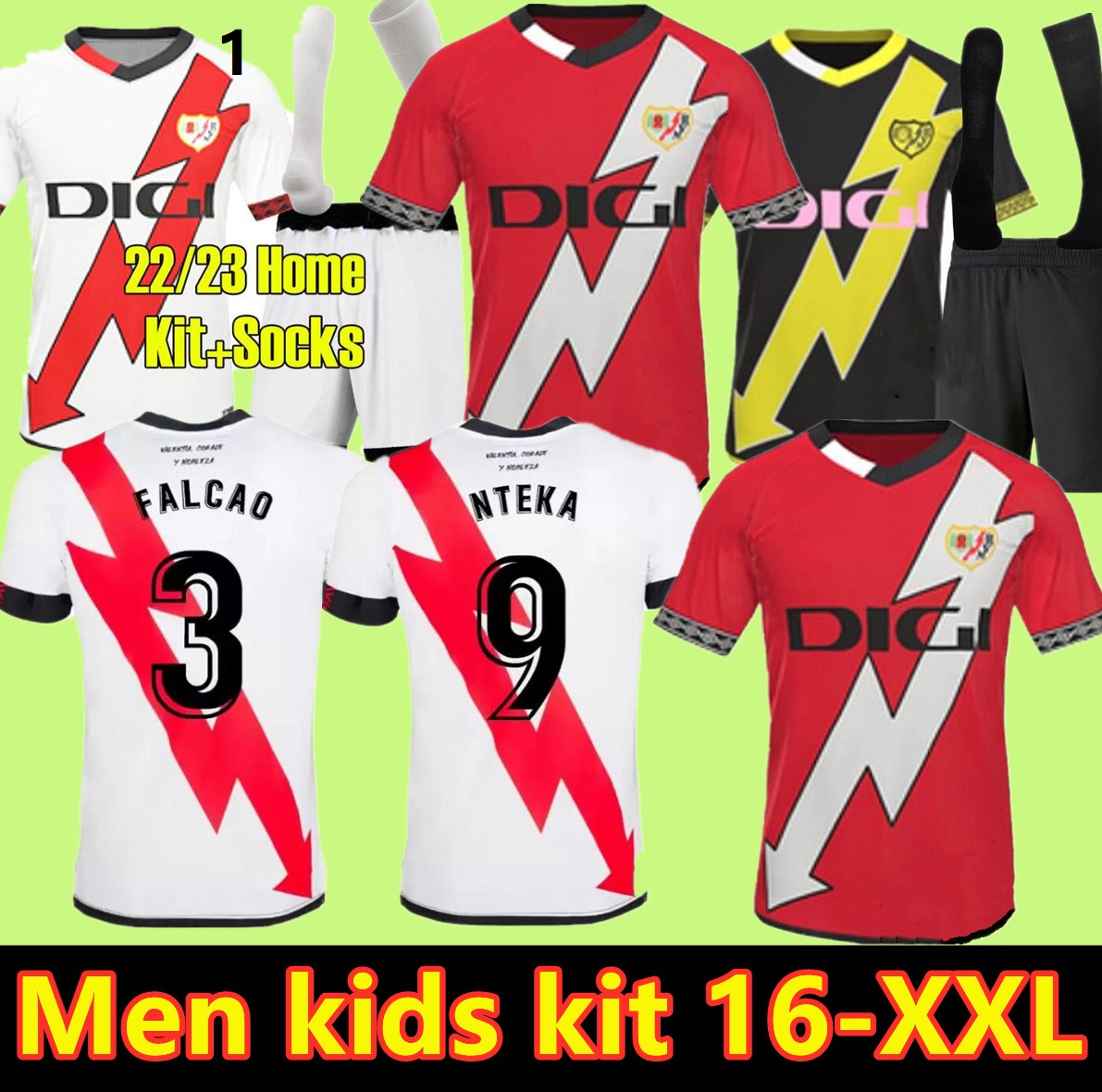 22 23 Rayo Vallecano Soccer Jerseys ISI BEBE VALENTIN SANTI COMESANA DIMITRIEVSKI Home Away 3rd Short Sleeve Football Shirts Men Kids kit, White
22 23 Rayo Vallecano Soccer Jerseys ISI BEBE VALENTIN SANTI COMESANA DIMITRIEVSKI Home Away 3rd Short Sleeve Football Shirts Men Kids kit, White