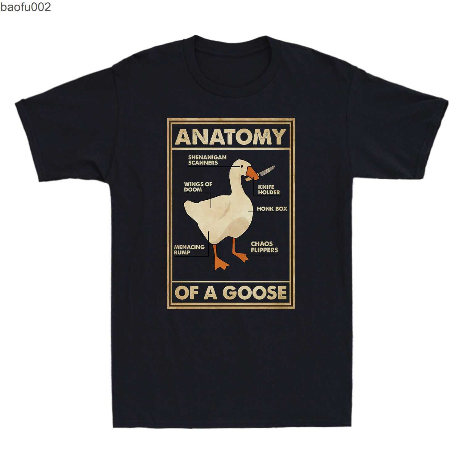 Men's T-Shirts Kawaii Anatomy of A Goose Graphic T Shirt Funny Duck Gaming Gamer Retro Men Women Tops Creative Gothic Male Tees Ropa Hombre W0224, Beige
Men's T-Shirts Kawaii Anatomy of A Goose Graphic T Shirt Funny Duck Gaming Gamer Retro Men Women Tops Creative Gothic Male Tees Ropa Hombre W0224, Beige