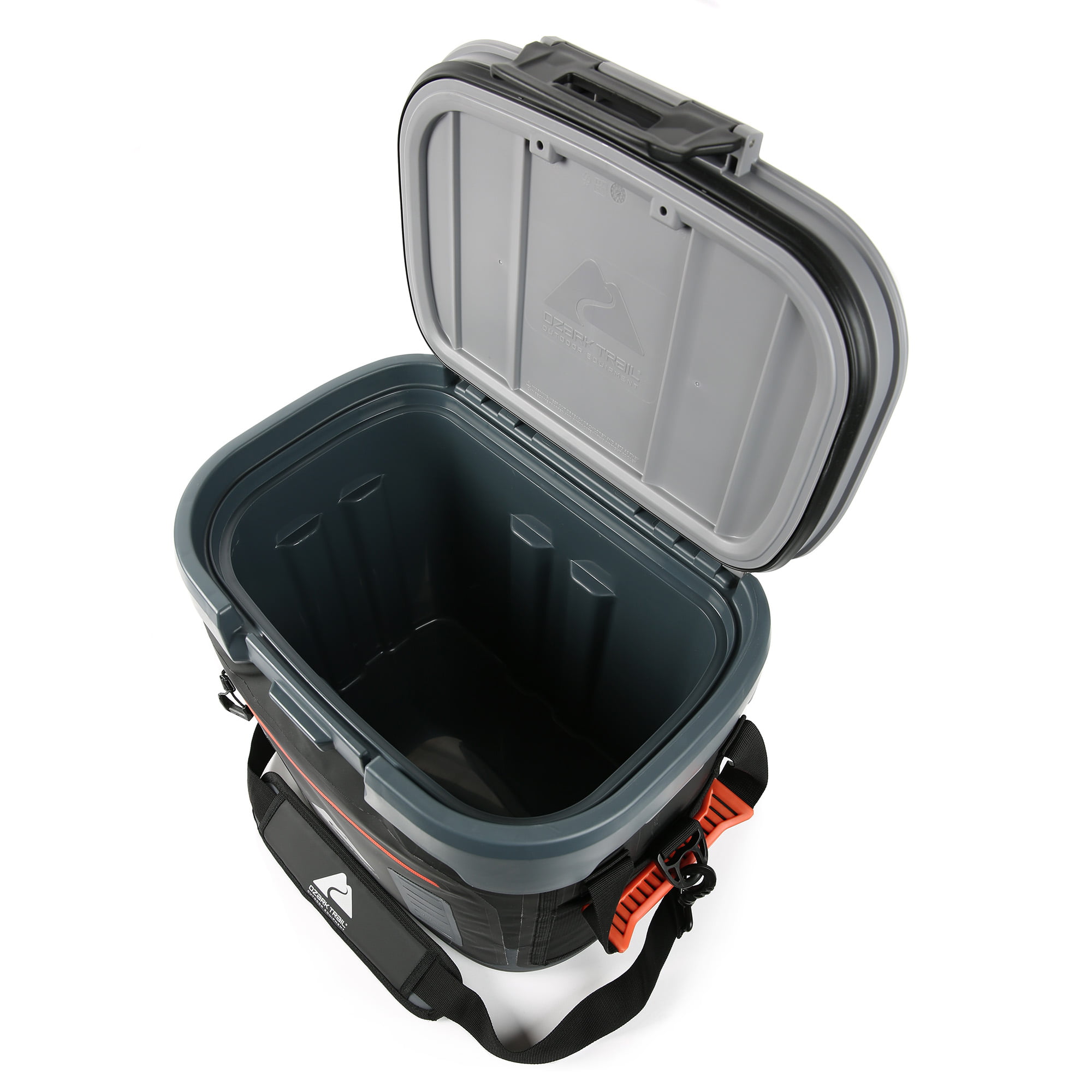 Ozark Trail 36 Can Welded Hard Sided Cooler Gray Black