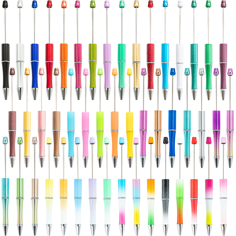Ballpoint Pens 100Pcs Bead Wholesale Creative Plastic Beaded Printable Beadable DIY Gift for Student Office Supplies 230224, Red
Ballpoint Pens 100Pcs Bead Wholesale Creative Plastic Beaded Printable Beadable DIY Gift for Student Office Supplies 230224, Red