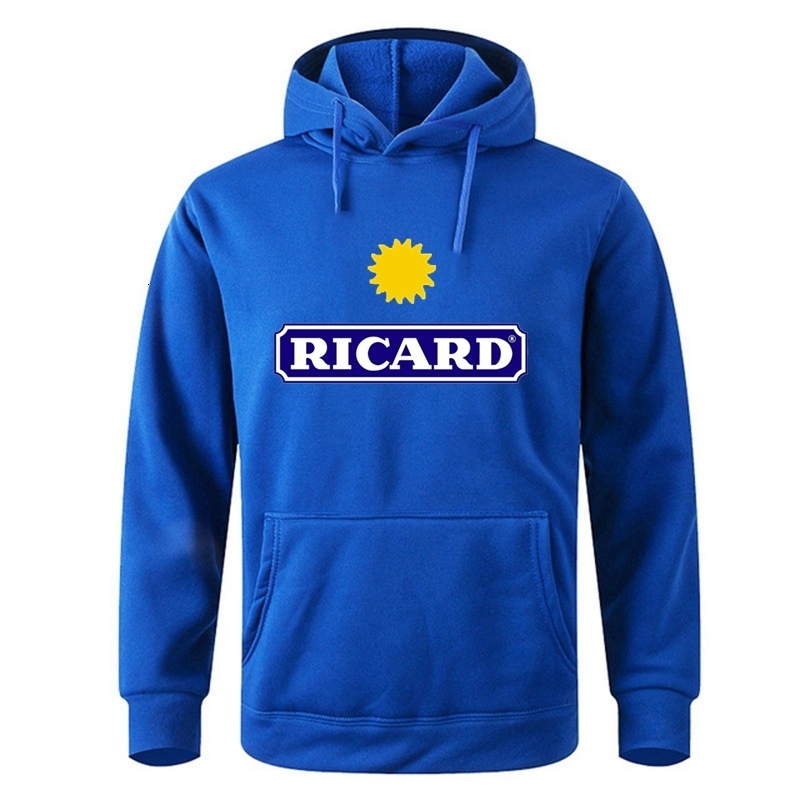 Mens Hoodies Sweatshirts Men Women RICARD Hoodie Sportswear Couple Sweatshirt Streetwear RICARD Clothes Fashion Street Pullover Long Sleeve 230224