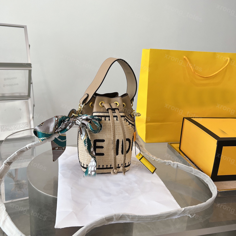 Designer Bucket Bag Women Straw Buckets Purse Strap Shoulder Bags Handbag With Silk Luxurys Bags Handbags Crossbody Bag F Mini Totes Box, Khaki
Designer Bucket Bag Women Straw Buckets Purse Strap Shoulder Bags Handbag With Silk Luxurys Bags Handbags Crossbody Bag F Mini Totes Box, Khaki