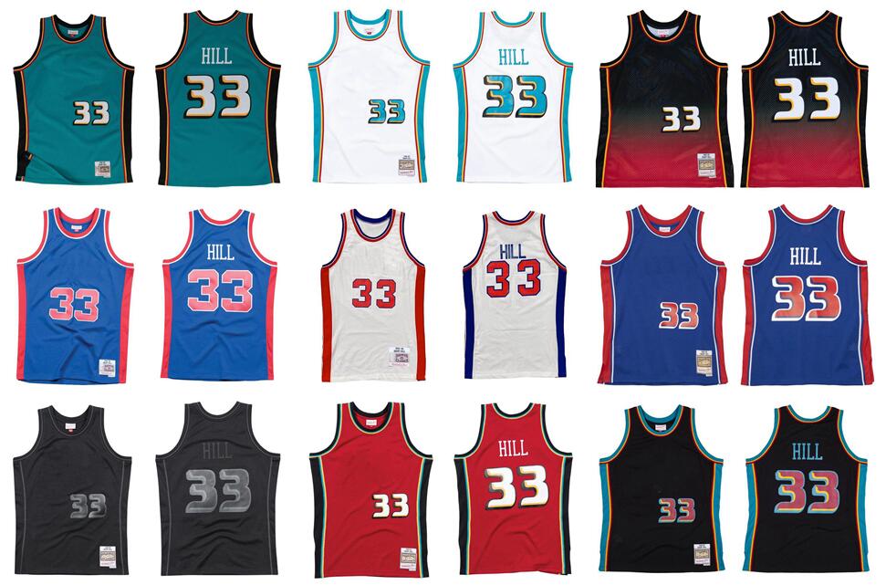 Grant Hill Stitched basketball Jersey S-6XL Mitchell Ness jersey 1995-96 1998-99 Mesh Hardwoods Classics retro red Men Women Youth jerseys 33, Stitched jersey
Grant Hill Stitched basketball Jersey S-6XL Mitchell Ness jersey 1995-96 1998-99 Mesh Hardwoods Classics retro red Men Women Youth jerseys 33, Stitched jersey