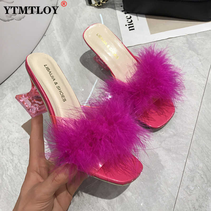 Sandals Women Slippers Summer New Fashion Stiletto Open Toe High Heel Zapatillas Mujer Casa Sapatos Femininos Fur Sandles Y2302, Black
Sandals Women Slippers Summer New Fashion Stiletto Open Toe High Heel Zapatillas Mujer Casa Sapatos Femininos Fur Sandles Y2302, Black
