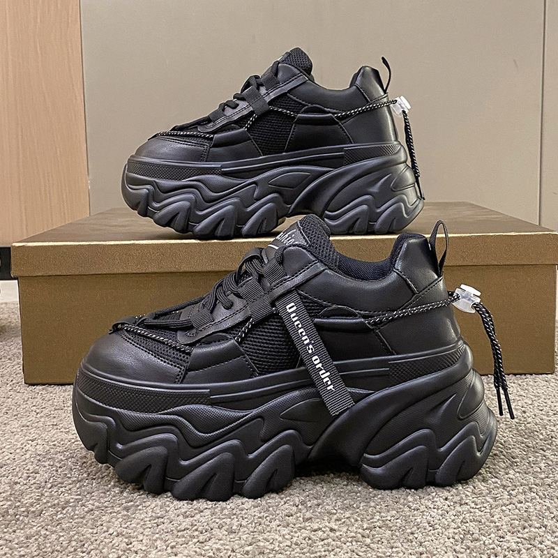Dress Shoes Platform for Women Mesh Breathable Chunky Sneakers High Designer White Tennis Increase Casual Sport 230224
Dress Shoes Platform for Women Mesh Breathable Chunky Sneakers High Designer White Tennis Increase Casual Sport 230224