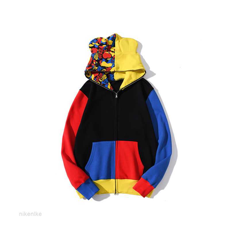 Designer Mens Hoodies Top Crafted Tiger Full Zip Hoodie Jacket Stylist Men Women Color Grid Harajuku Sweatshirt Fashion Co-branding Reflective Shark Hoodys 9T1Y, No.6
Designer Mens Hoodies Top Crafted Tiger Full Zip Hoodie Jacket Stylist Men Women Color Grid Harajuku Sweatshirt Fashion Co-branding Reflective Shark Hoodys 9T1Y, No.6