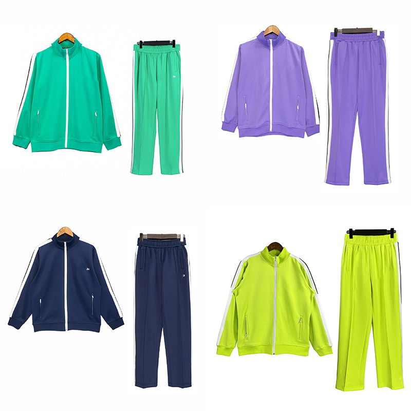 Designer tracksuit palms men Tracksuits women angels sweatsuit Side stripe zipper straight sleeve sportswear set loose casual track suitessentials tracksuits, 12
Designer tracksuit palms men Tracksuits women angels sweatsuit Side stripe zipper straight sleeve sportswear set loose casual track suitessentials tracksuits, 12