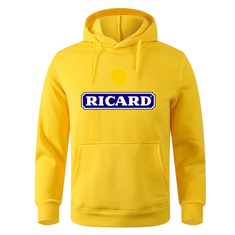 Mens Hoodies Sweatshirts Men Women RICARD Hoodie Sportswear Couple Sweatshirt Streetwear RICARD Clothes Fashion Street Pullover Long Sleeve 230224