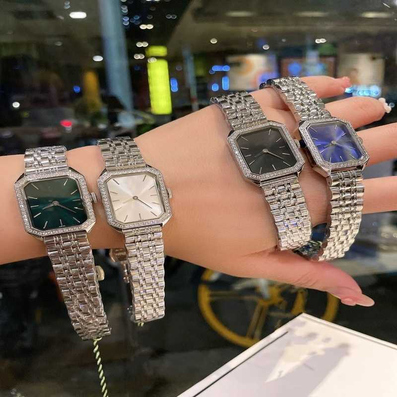 Fashion Casual Ladies Square Watch Leather Strap Quartz Watch