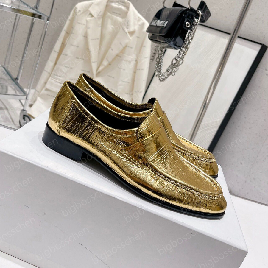 Dress Shoes Luxury Women's Formal Shoes The Row Loafers Designer Classic Fashion Crocodile Leather Loafers One Stirrup Office Career Dinner Wedding Shoes, Ivory
Dress Shoes Luxury Women's Formal Shoes The Row Loafers Designer Classic Fashion Crocodile Leather Loafers One Stirrup Office Career Dinner Wedding Shoes, Ivory