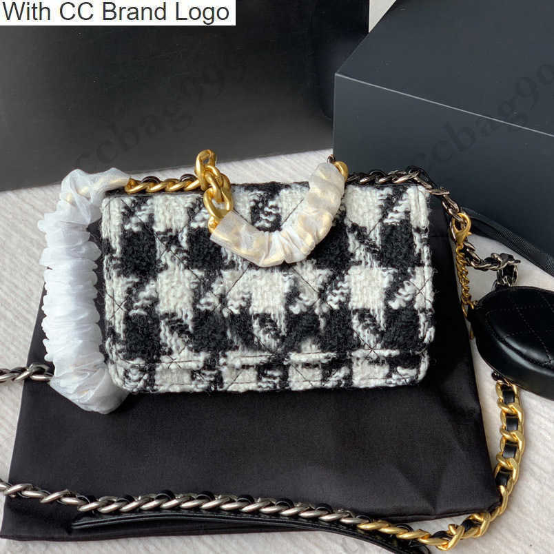 CC Brand Cross Body F/W Designer Houndstooth WOC Tweed Quilted Bags Womens 19Series Woollen Wallets With Round Coins Purse Classic Hardware Multi Pochette Card, Box
CC Brand Cross Body F/W Designer Houndstooth WOC Tweed Quilted Bags Womens 19Series Woollen Wallets With Round Coins Purse Classic Hardware Multi Pochette Card, Box