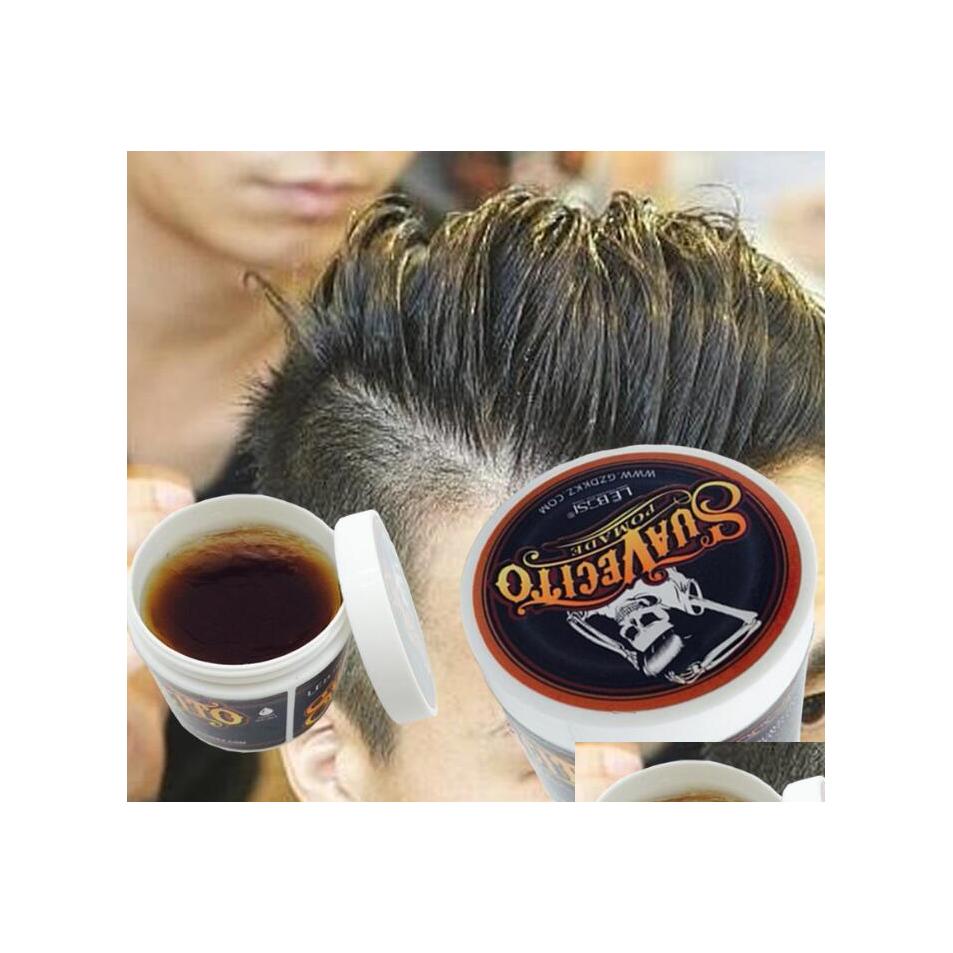 Pomades Waxes Strong Styling Suavecito Pomade Restoring Hair Wax Skeleton Professional Fashion Hairs Mud For Salon Hairstyle Drop Dh7Yc
Pomades Waxes Strong Styling Suavecito Pomade Restoring Hair Wax Skeleton Professional Fashion Hairs Mud For Salon Hairstyle Drop Dh7Yc