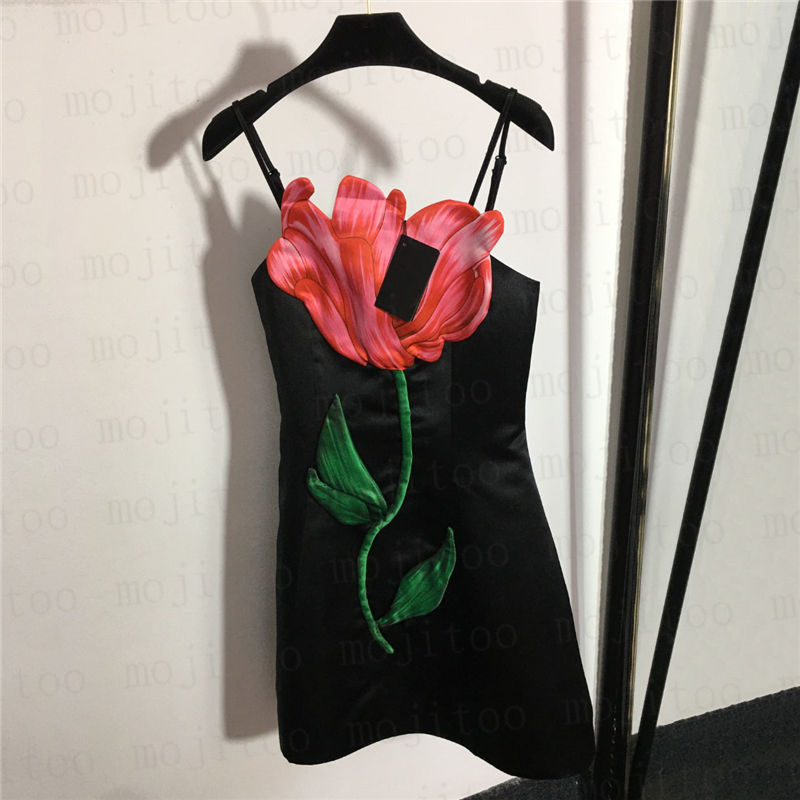 Rose Flower Womens Sling Dresses Luxury Sexy Short Skirts Party Nightclub Ladies Dress High Grade Women Clothing, Black
Rose Flower Womens Sling Dresses Luxury Sexy Short Skirts Party Nightclub Ladies Dress High Grade Women Clothing, Black